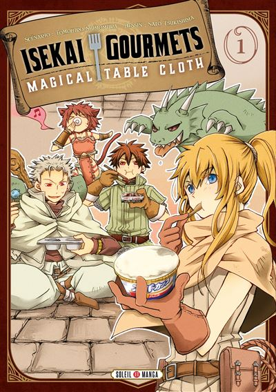 Couverture Isekai Gourmets: Magical Table Cloth, tome 1