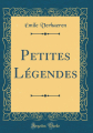 Couverture Petites Légendes Editions Forgotten Books 1900