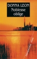 Couverture Noblesse oblige Editions Calmann-Lévy (Crime) 2001