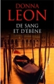 Couverture De sang et d'ébène Editions Calmann-Lévy (Suspense) 2008