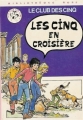 Couverture Les Cinq en croisière Editions Hachette (Bibliothèque Rose) 1980