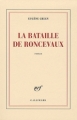 Couverture La Bataille de Roncevaux Editions Gallimard  (Blanche) 2009