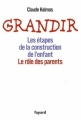 Couverture Grandir Editions Fayard 2009