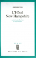 Couverture L'hôtel New Hampshire Editions Seuil 2014
