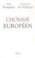Couverture L’homme Européen Editions Plon 2005