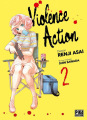 Couverture Violence Action, tome 2 Editions Pika (Seinen) 2022