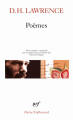 Couverture Poèmes Editions Gallimard  (Poésie) 1996