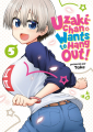 Couverture Uzaki-chan Wants to Hang Out, tome 05 Editions Meian 2023