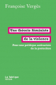 Couverture Une théorie féministe de la violence Editions La Fabrique 2020