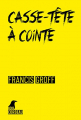 Couverture Casse-tête à Cointe Editions Weyrich (Noir Corbeau) 2022