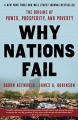 Couverture Why Nations Fail Editions Crown 2012