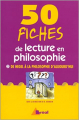 Couverture 50 fiches de lecture en philosophie : De Hegel à la philosophie d'aujourd'hui Editions Bréal 2000