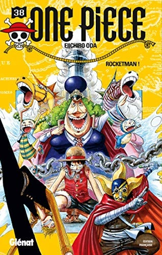 Couverture One Piece, tome 038 : Rocketman !