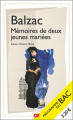 Couverture Mémoires de deux jeunes mariées Editions Garnier Flammarion 2022