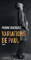 Couverture Variations de Paul Editions Actes Sud (Domaine français) 2022