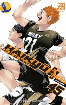Couverture Haikyû !! : Les as du volley ball, tome 45