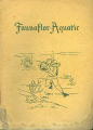 Couverture Faunaflor aquatic Editions Jardin botanique national de Belgique 1952