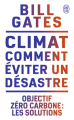 Couverture Climat : Comment éviter un désastre Editions J'ai Lu 2022
