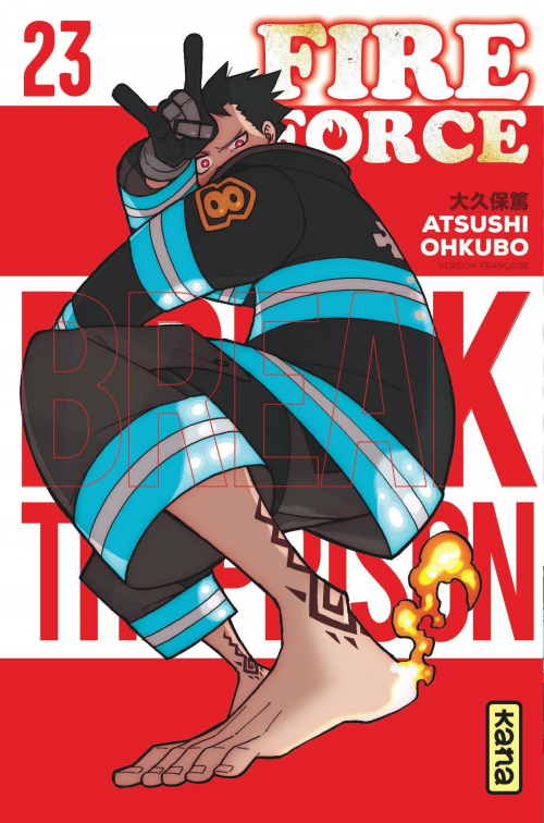 Couverture Fire Force, tome 23 (Enen no Shouboutai, book 23)