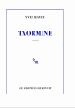 Couverture Taormine Editions de Minuit 2022