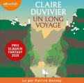 Couverture Un long voyage Editions Audiolib 2022
