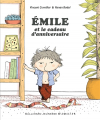 Couverture Émile et le cadeau d'anniversaire Editions Gallimard  (Jeunesse - Giboulées) 2022