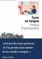 Couverture Tenir sa langue Editions de l'Olivier (Littérature française) 2022