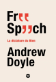 Couverture Free Speech Editions Le Cherche midi 2022