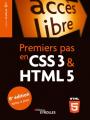 Couverture Premiers pas en CSS 3 & HTML 5 Editions Eyrolles 2020
