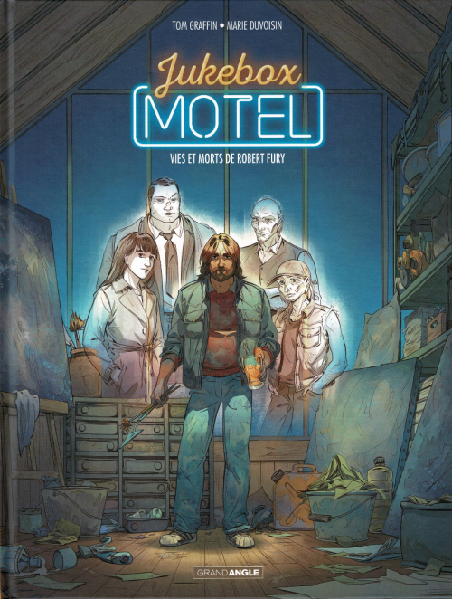 Couverture Jukebox Motel (BD), tome 2 : Vies et morts de Robert Fury