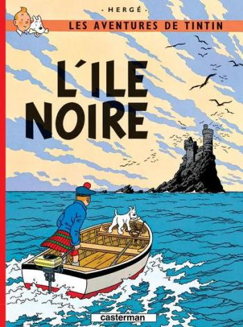 Couverture Les aventures de Tintin, tome 07 : L'Île Noire