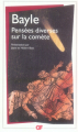 Couverture Pensées diverses sur la comète Editions Garnier Flammarion 2007