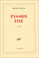 Couverture Passion fixe Editions Gallimard  (Blanche) 2000