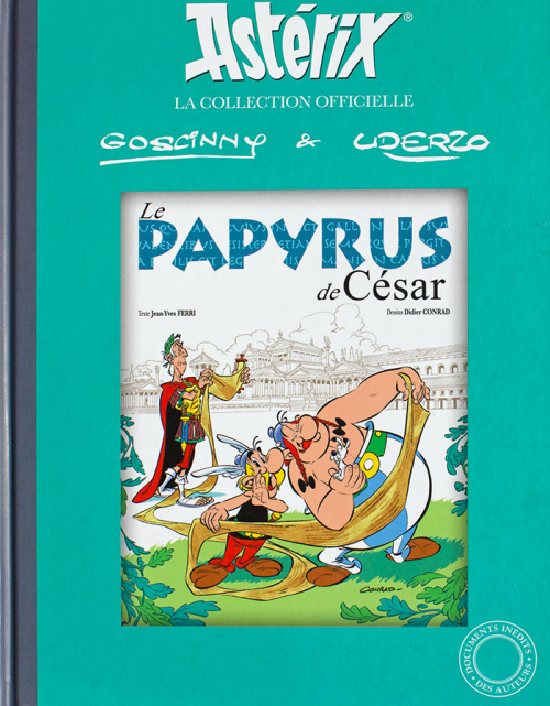 Couverture Astérix, tome 36 : Le papyrus de César