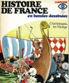 Couverture Histoire de France en bandes dessinées (Larousse 1976-1978), tome 3 : Charlemagne, les Vikings Editions Larousse 1976