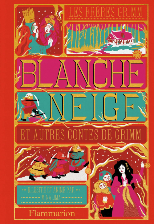 Blanche Neige Et Autres Contes De Grimm Illustré Minalima Livraddict 