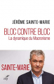 Couverture Bloc contre bloc - La dynamique du Macronisme Editions Cerf 2019