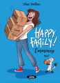 Couverture Happy Family, tome 2 : Happy family emménage Editions Michel Lafon 2022