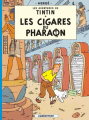 Couverture Les aventures de Tintin, tome 04 : Les Cigares du pharaon Editions Casterman 2006