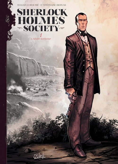 Couverture Sherlock Holmes Society, tome 1 : L'Affaire Keelodge