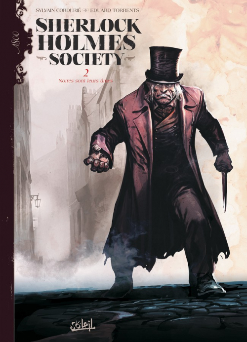 Couverture Sherlock Holmes Society, tome 2 : Noires sont leurs âmes