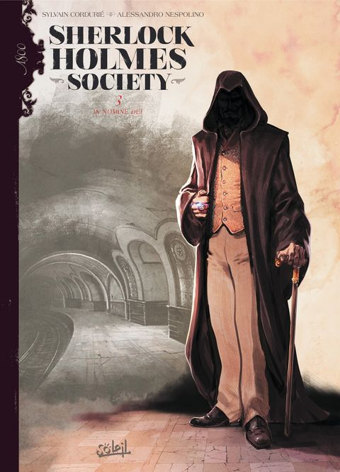 Couverture Sherlock Holmes Society, tome 3 : In Nomine Dei
