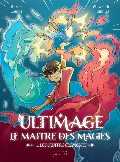 Couverture Ultimage : Le maître des magies, tome 1 : Les quatre éléments