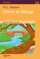 Couverture Agatha Raisin enquête, tome 12 : Crime et déluge Editions Feryane (Gros Caracteres) 2020