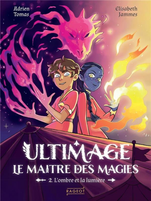 Couverture Ultimage : Le maître des magies, tome 2 : L'ombre et la lumière
