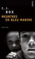 Couverture Meurtres en bleu marine Editions Points (Policier) 2009