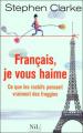 Couverture Français, je vous haime Editions NiL 2009