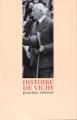 Couverture Histoire de Vichy Editions France Loisirs 1996