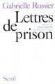 Couverture Lettres de prison Editions Seuil 1970