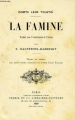 Couverture La famine Editions Perrin 1893